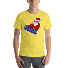 Skatin' Santa Launchin' Short-Sleeve T-Shirt