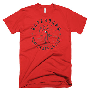 GETABOARD- MEN's Spaceman Dan- Short sleeve T-shirt