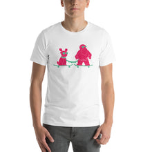 Skatin Santa Chillin with the Homie-Short-Sleeve  T-Shirt