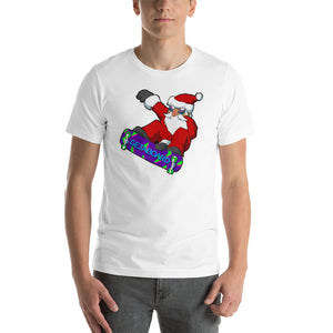Skatin Santa Launchin Short-Sleeve  T-Shirt