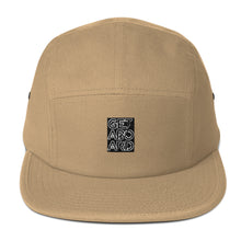 GETABOARD- Five Panel Cap- Stacked Logo