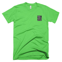 GETABOARD- Featured Artist: Maressa Roberts- MEN's Short Sleeve T-shirt- Font- BLK
