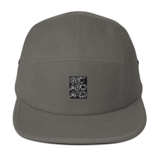 GETABOARD- Five Panel Cap- Stacked Logo