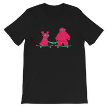 Skatin Santa Chillin with the Homies- Short-Sleeve  T-Shirt