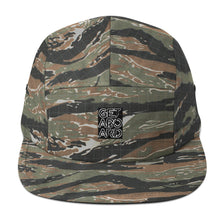 GETABOARD- Five Panel Cap- Stacked Logo