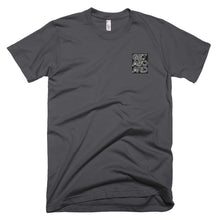 GETABOARD- Featured Artist: Maressa Roberts- MEN's Short Sleeve T-shirt- Font- WHT