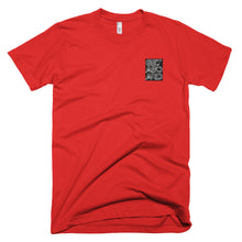 GETABOARD- Featured Artist: Maressa Roberts- MEN's Short Sleeve T-shirt- Font- WHT