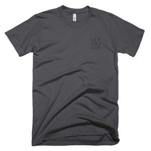 GETABOARD- MEN's Front- Stacked- Short Sleeve T-shirt